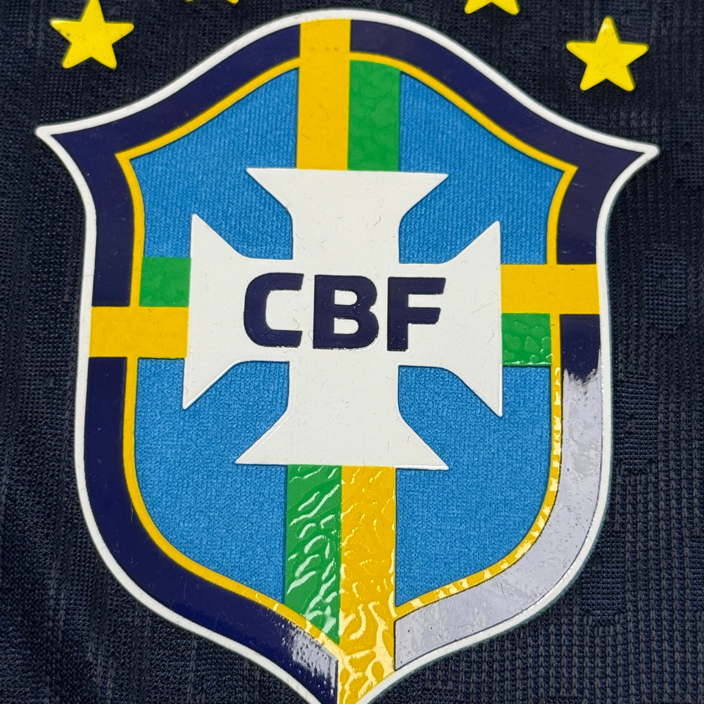CAMISA BRASIL JORDAN II 2026/27 JOGADOR PERSONALIZADA - AZUL