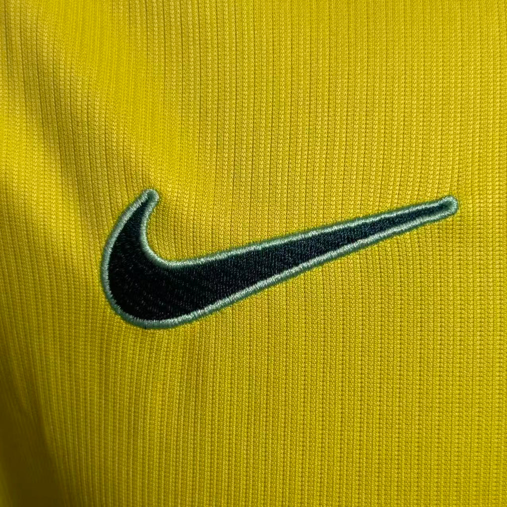 CAMISA BRASIL NIKE I 2026/27 TORCEDOR PRO PERSONALIZADA - AMARELA