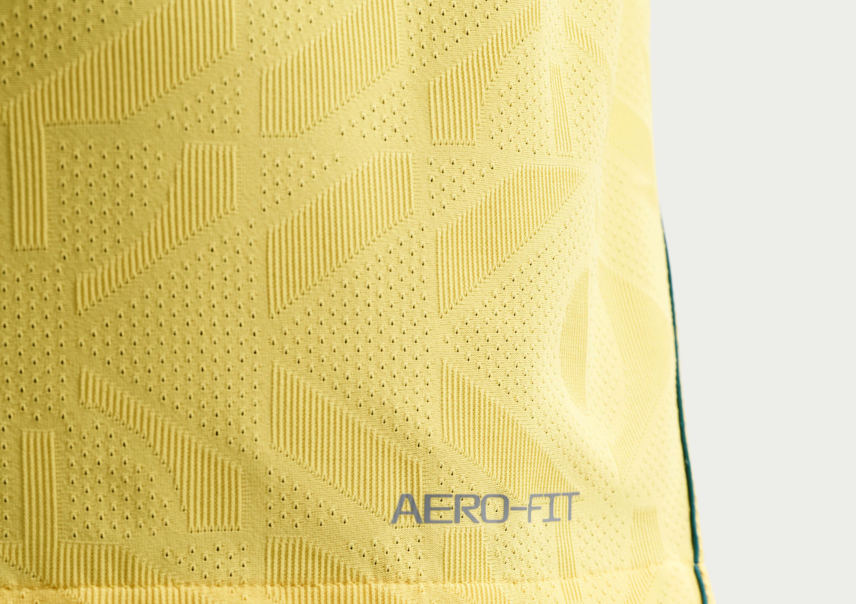 CAMISA BRASIL NIKE I 2026/27 JOGADOR PERSONALIZADA - AMARELA