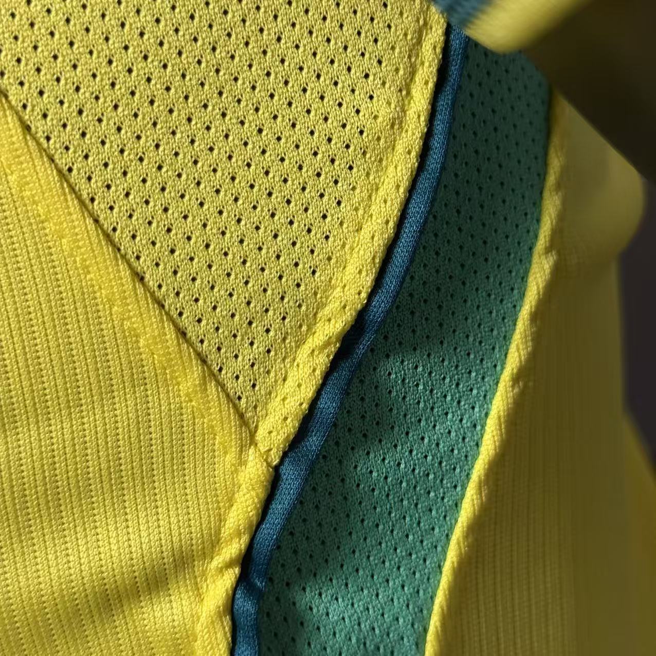 CAMISA BRASIL NIKE I 2026/27 TORCEDOR PRO PERSONALIZADA - AMARELA